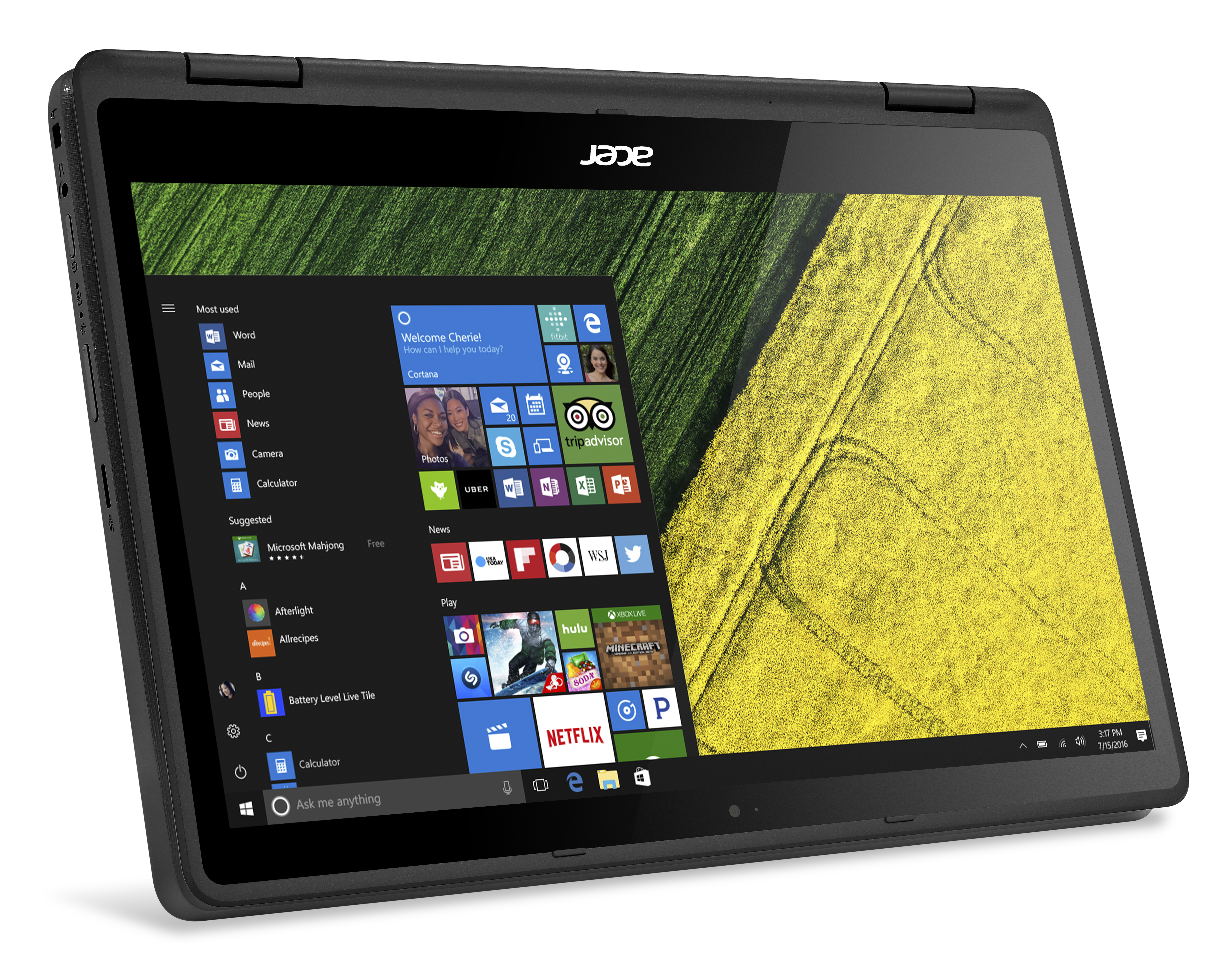 ACER Spin 5 (SP513-51-3466) - 13,3 Zoll - Intel® Core™ i3 i3-6100U - 4 GB - 128 GB - Intel® HD 520 - Windows 10 Home (64 Bit)