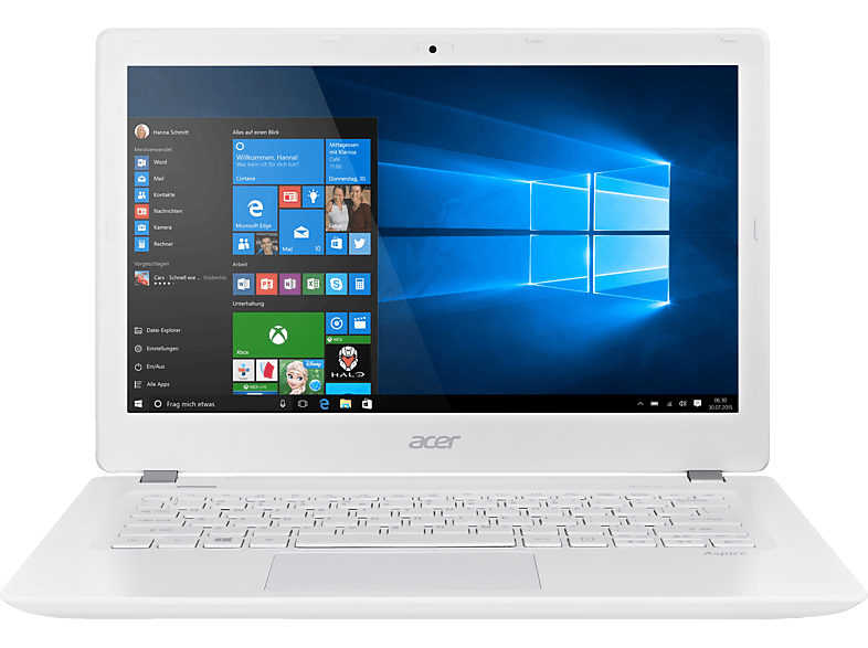 Acer Aspire V 13 V3 372 51hs Notebook Mit 13 3 Zoll Display Core I5 Prozessor 8 Gb Ram 256 Gb Ssd Hd Grafik 520 Platinum White Mit Ram Und Kaufen Mediamarkt