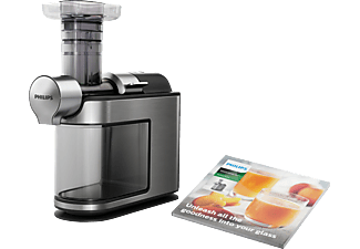 PHILIPS Avance Collection Slow Juicer HR1949/20 - Entsafter (Edelstahl)