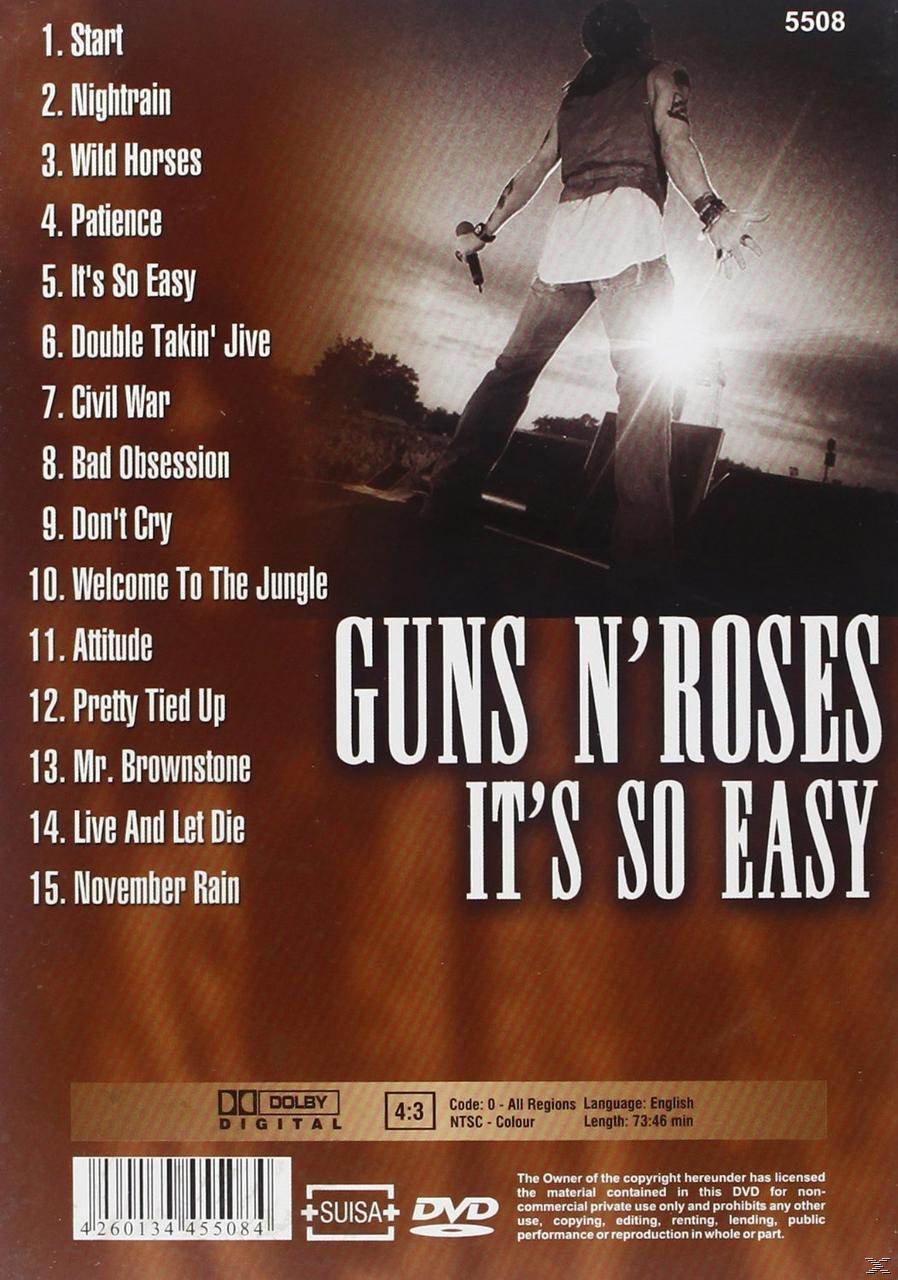 Guns N' Roses - It's So Easy  - (DVD)