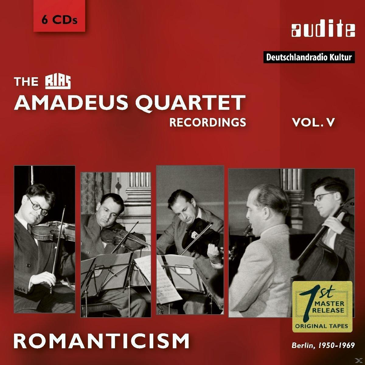 Amadeus Quartett - RIAS RECORDINGS 5-ROMANTICISM/BERLIN,1950-1969  - (CD)