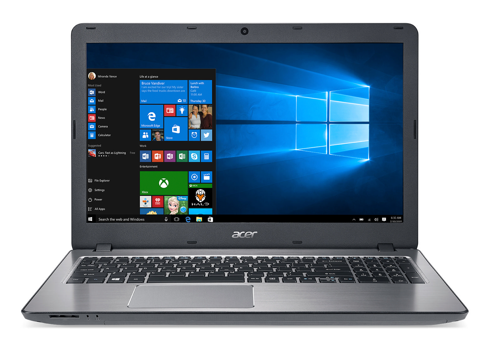 ACER F5-573G-5105 15.6" Ekran  Intel Core i5-7200U İşlemci 8GB 1TB 4GB GeForce 940MX Win10 Laptop