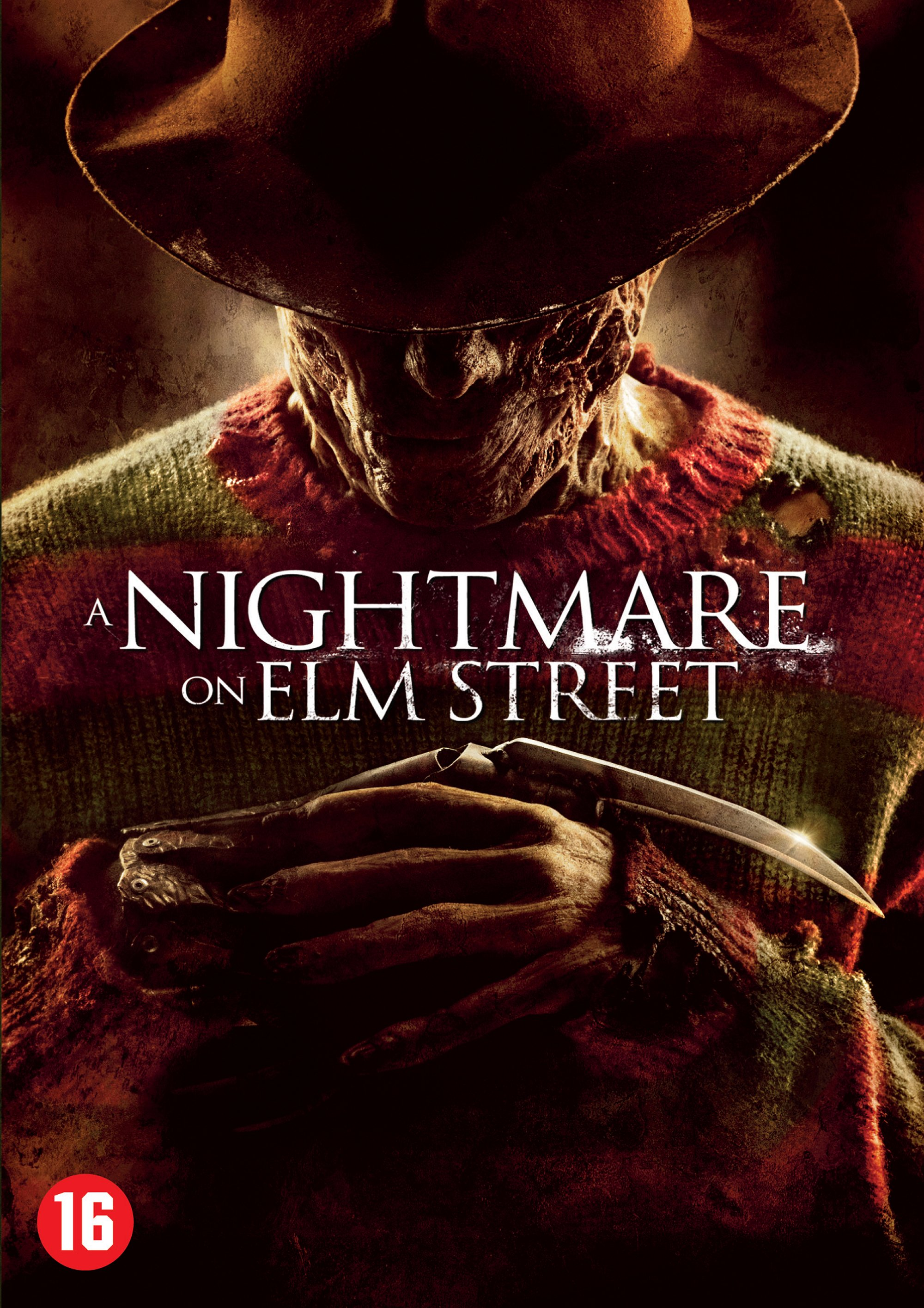 DVD-hoes: A Nightmare on Elm Street. Freddy Krueger met hoed en mes.