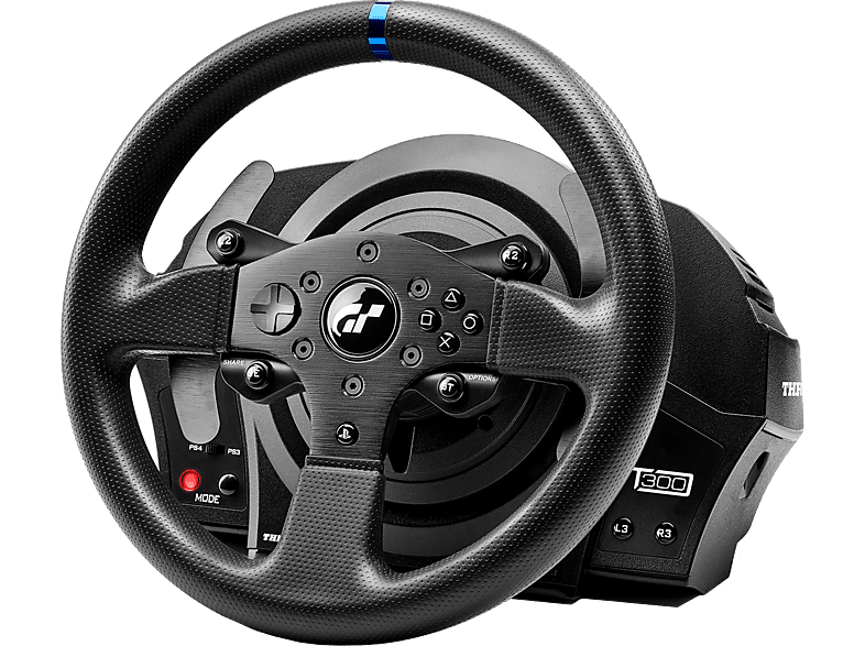 THRUSTMASTER Lenkrad T300 RS GT Edition mit Pedale für PC/PS5/PS4/PS3 Lenkrad