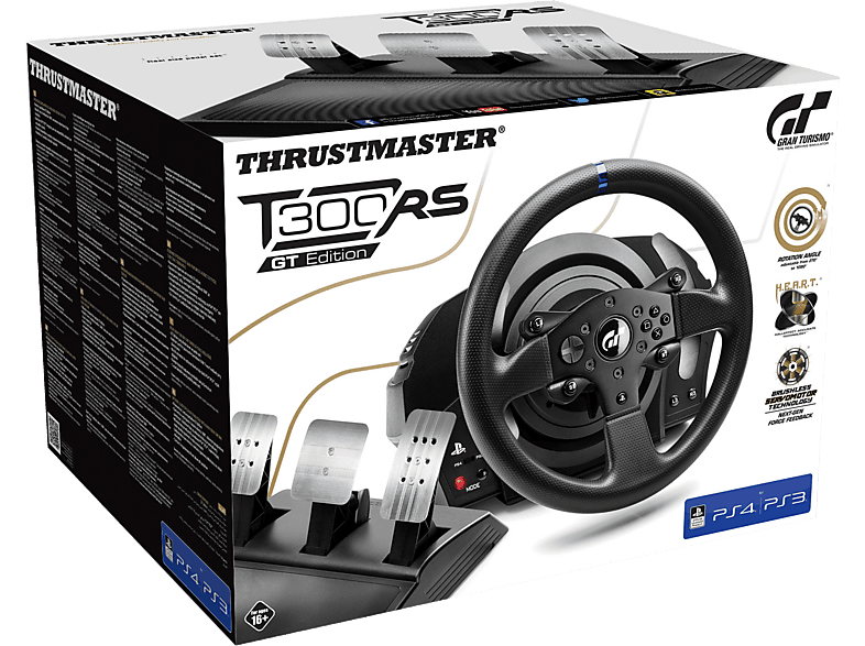 THRUSTMASTER Lenkrad T300 RS GT Edition mit Pedale für PC/PS5/PS4/PS3 Lenkrad — Foto 3 von 4