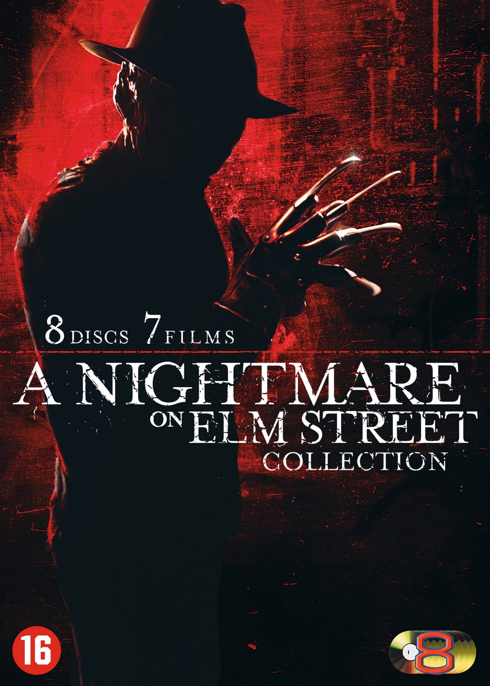 Poster of 'A Nightmare on Elm Street' with Freddy Krueger.