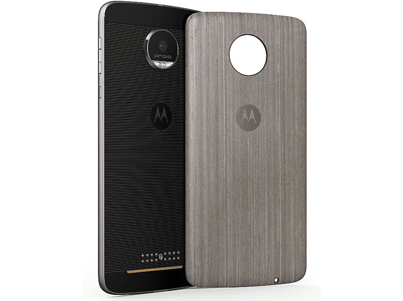 Regelen koffer Premedicatie MOTOROLA Moto Z Backcover Zilver/Bruin kopen? | MediaMarkt