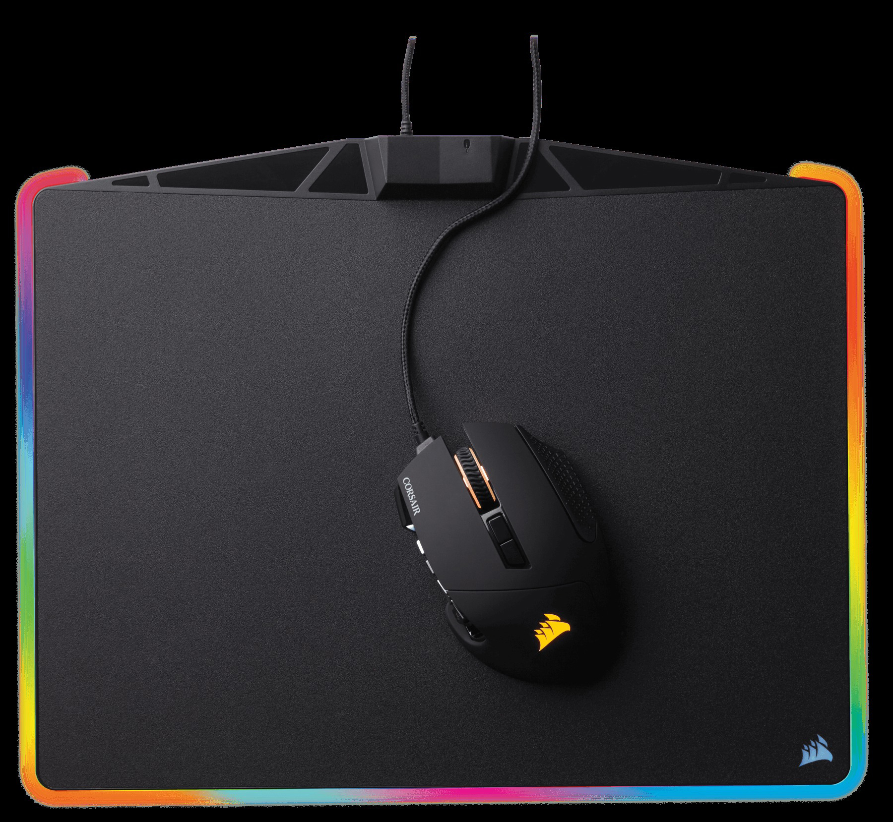 CORSAIR MM800 RGB Polaris Gaming Mauspad (260 mm x 350 mm)