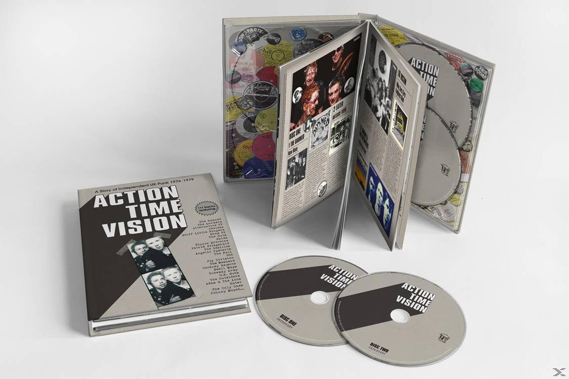 VARIOUS - Action Time Vision-Story Of Independent UK Punk   - (CD)