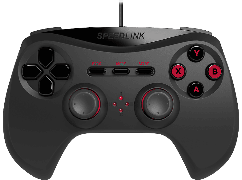 SPEEDLINK STRIKE NX PC Gamepad Schwarz Controller Schwarz für PC