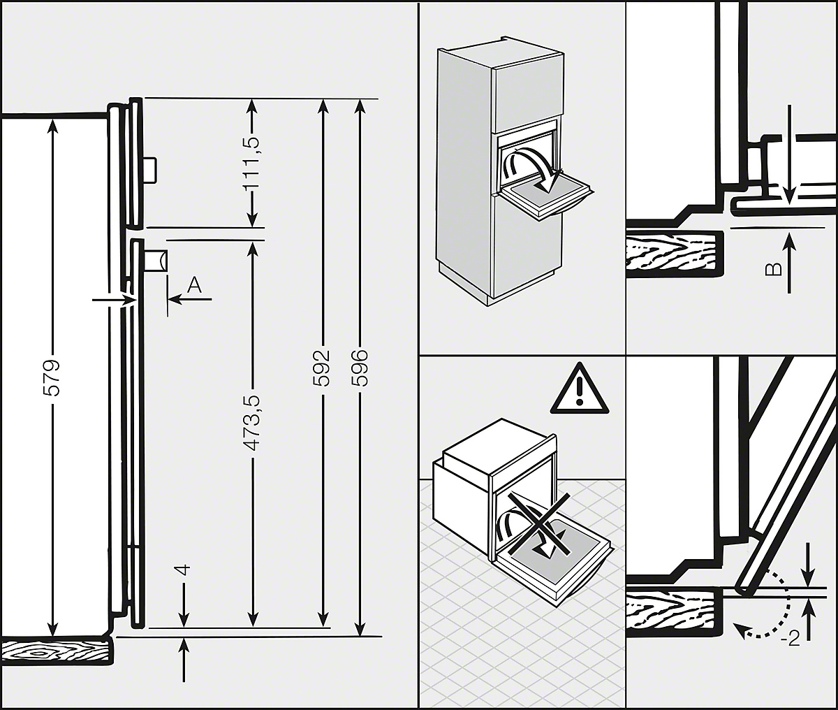 MIELE H 6166 E, Backofen (Einbaugerät, 76 l, 595 mm breit)