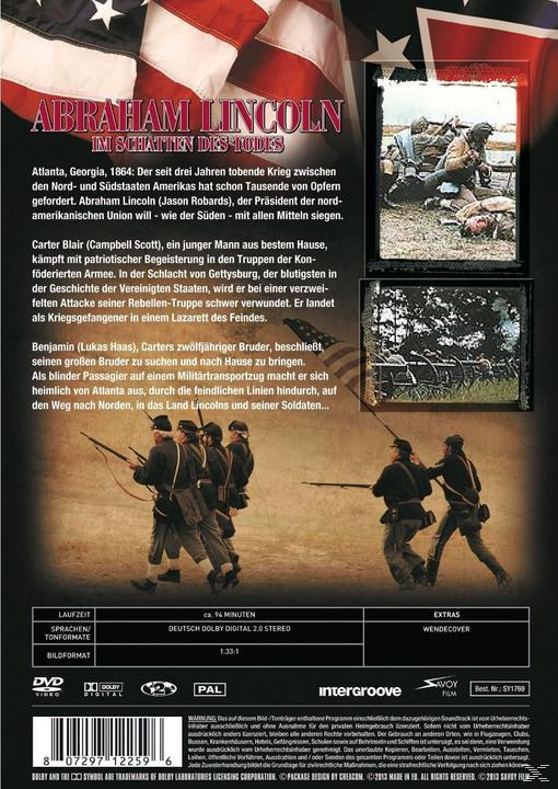 Abraham Lincoln - Im Schatten des Todes DVD