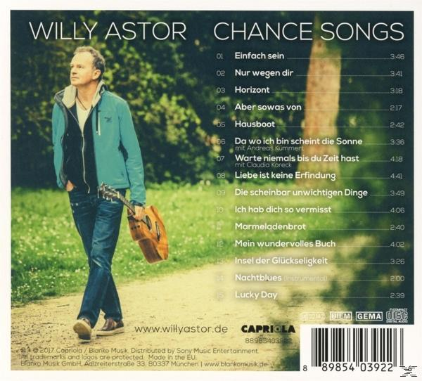Willy Astor - Chance Songs  - (CD)
