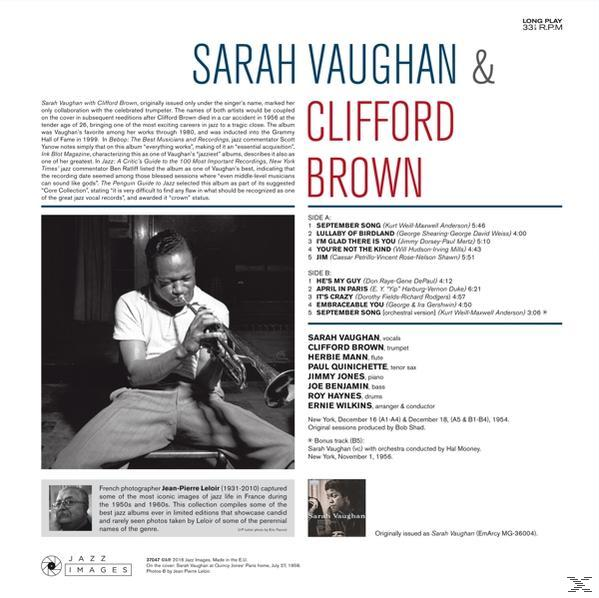 Sarah Vaughan (180g - - & Brown Collection Vinyl)-Leloir Clifford (Vinyl)