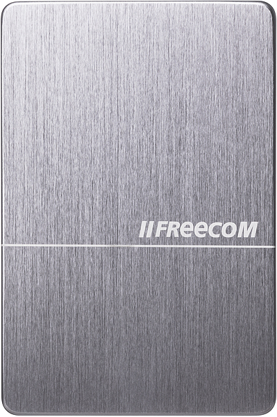 FREECOM 56380 Festplatte, 2 TB HDD, 2,5 Zoll, extern, Space Grey
