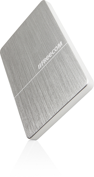FREECOM 56381 Festplatte, 2 TB, 2,5 Zoll, extern, Silber