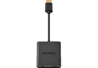 SITECOM CN 351 HDMI zu VGA + Audio Adapter, Schwarz