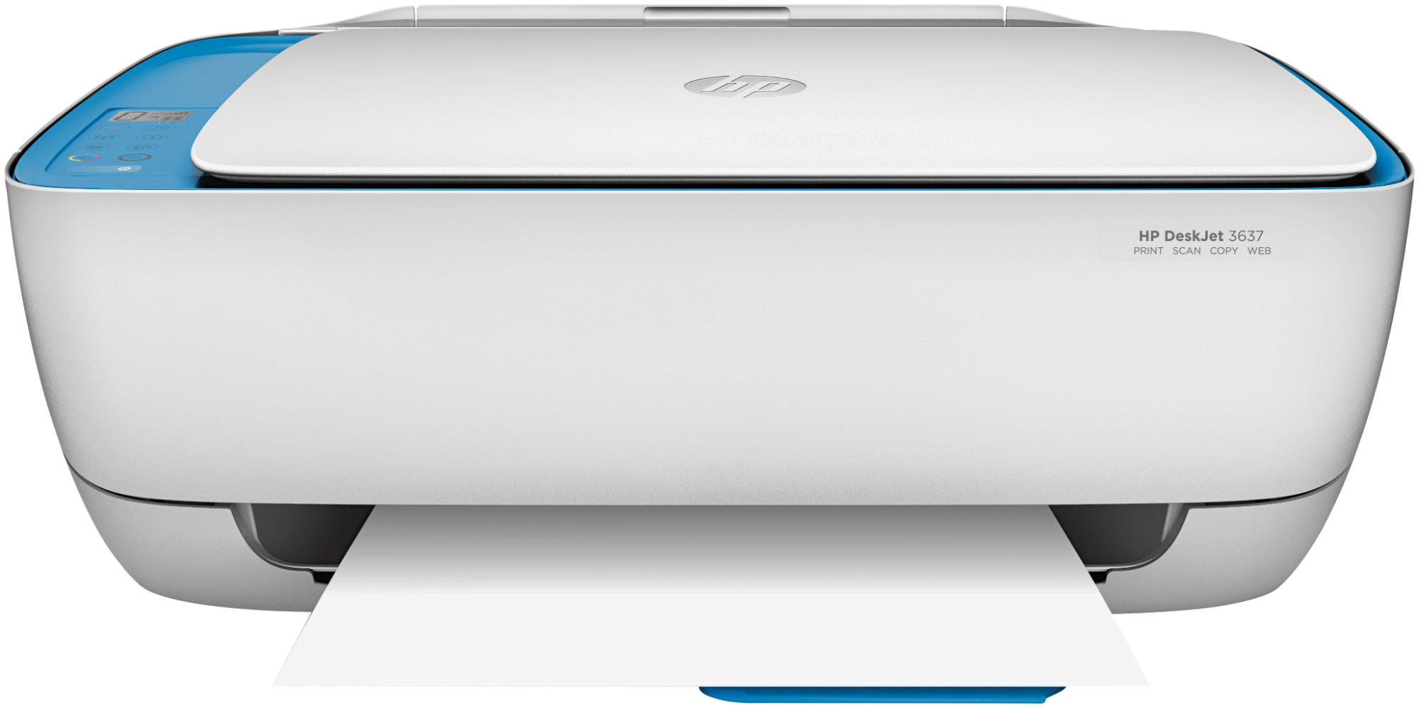 Impresora Multifunción - HP DeskJet 3637, Impresión, copia, escaner, WiFi, USB
