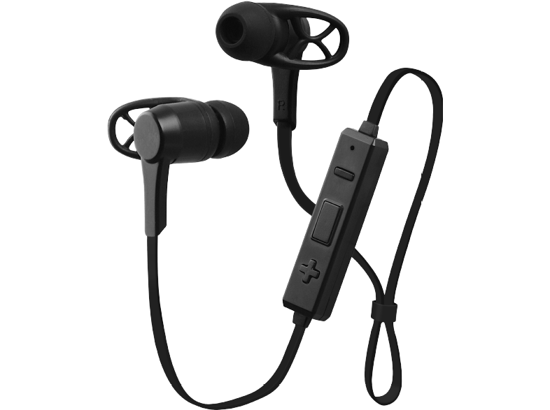 ISY IBH3000BK bluetooth sport fülhallgató, fekete
