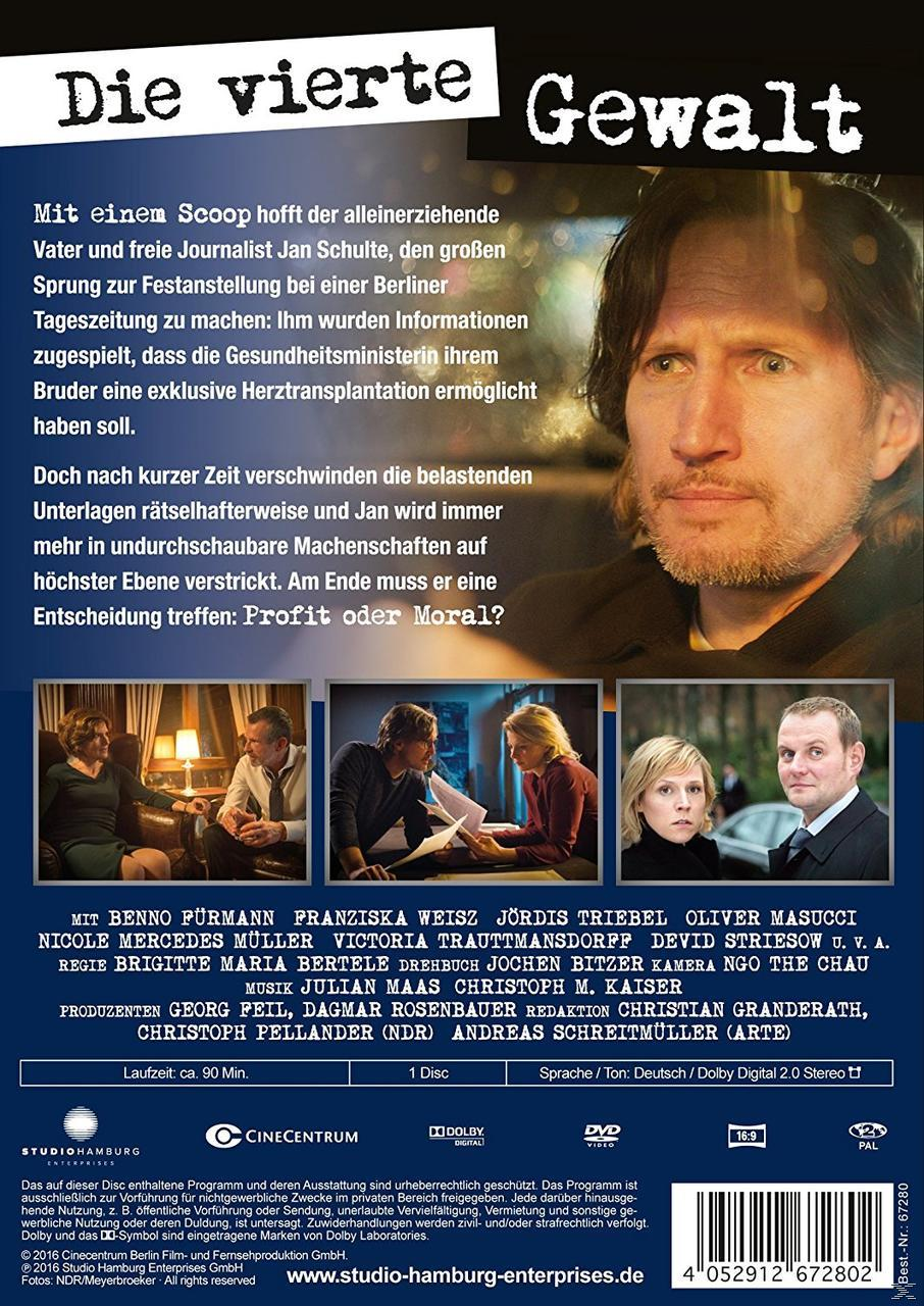 DVD-Hülle mit dem Gesicht eines Mannes, Text auf Deutsch. Eine Gruppe von Leuten im Hintergrund.