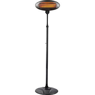 TRISTAR KA-5287 - Chauffage de terrasse - 2000 Watts - 3 positions réglables - Noir - Chauffage radiant (Noir)