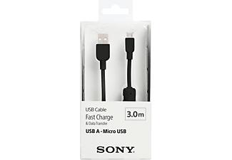 SONY CP-AB300B 3 m Micro USB Data ve Şarj Kablosu