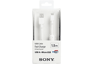 SONY CP-AB150W 1.5 m Micro USB Data ve Şarj Kablosu