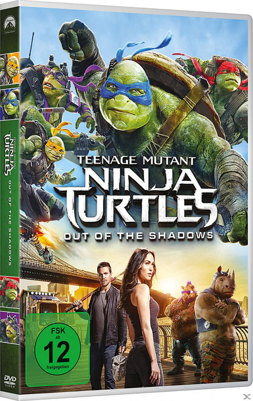 Teenage Mutant Ninja Turtles - out of the Shadows DVD