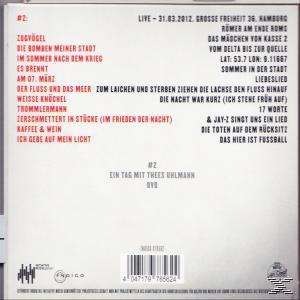 Rückseite einer DVD mit Songtexten. Der Titel ist auf Deutsch. Listen von Songs, Credits und andere Infos.