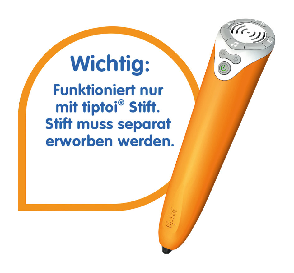 RAVENSBURGER tiptoi® Tier-Set Im Zeitalter der Dinosaurier tiptoi® Spielfiguren, Mehrfarbig