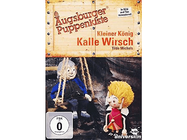 Augsburger Puppenkiste-Kleiner König Kalle Wirsch DVD