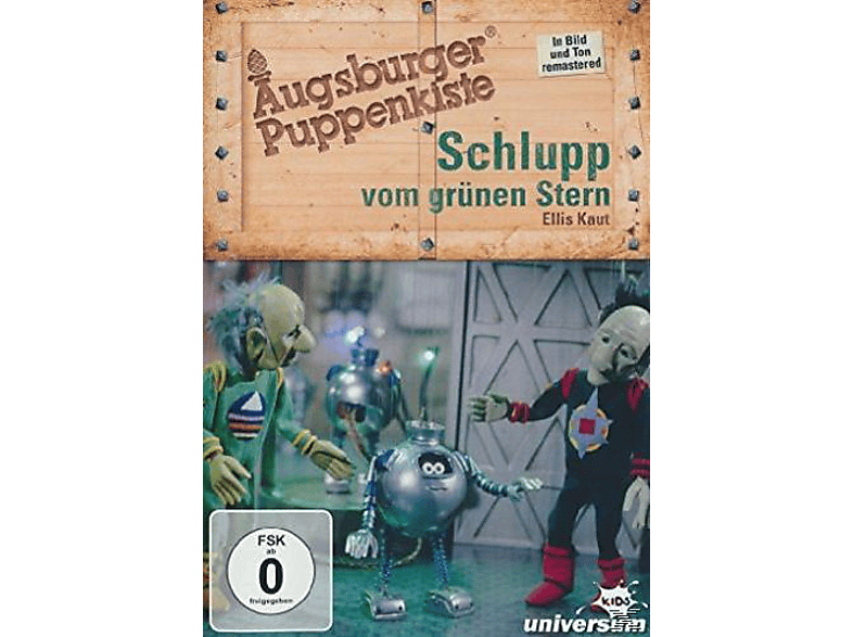 vom grünen Augsburger Puppenkiste-Schlupp DVD Stern