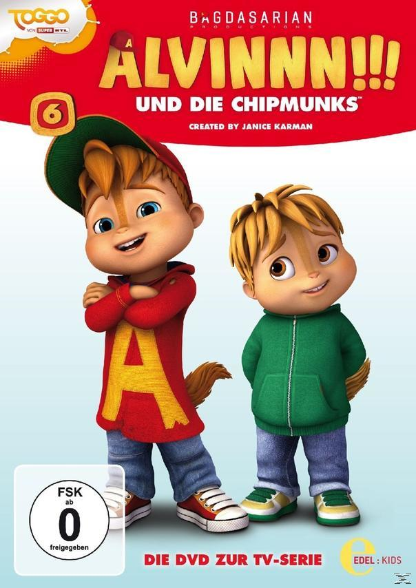 Die DVD Chipmunks z.TV-Serie-Das 6 Baumhaus Alvinnn!!! - DVD Und