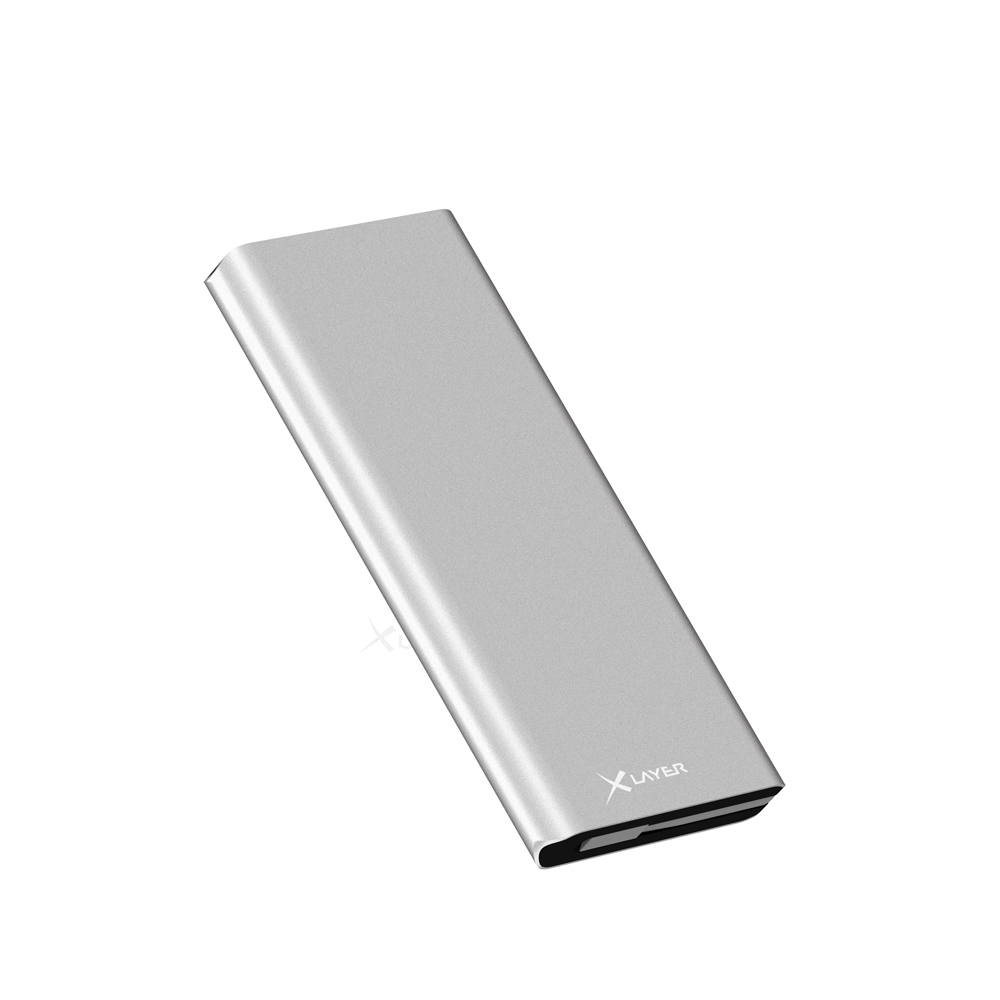 XLAYER XLayer Comfort PRO Powerbank 10000 mAh Silber