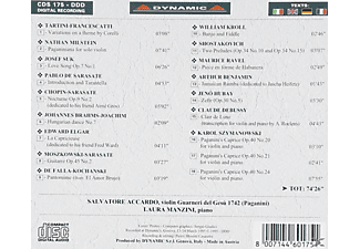 Salvatore Accardo, Laura Manzini - Paganinis Violine  - (CD)