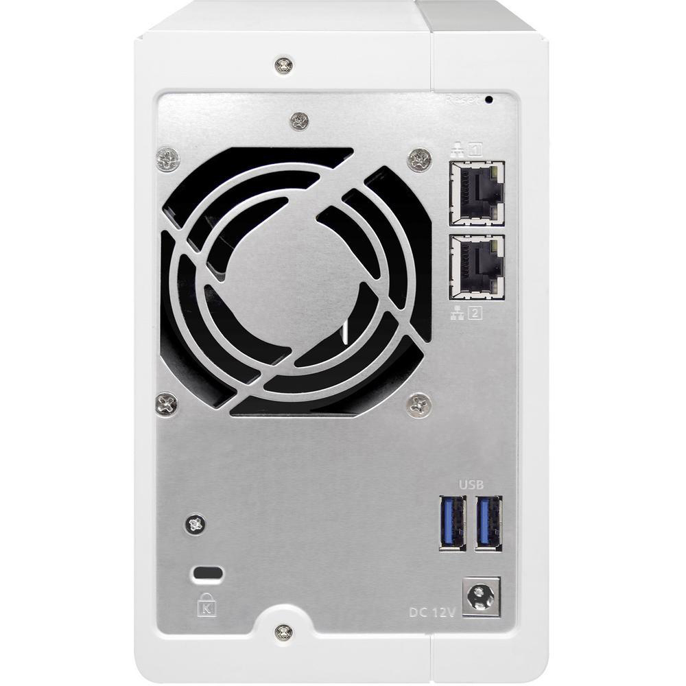 QNAP TS-231P NAS 3,5 Zoll Anzahl Festplattenschächte: 2 Alpine Weiß}