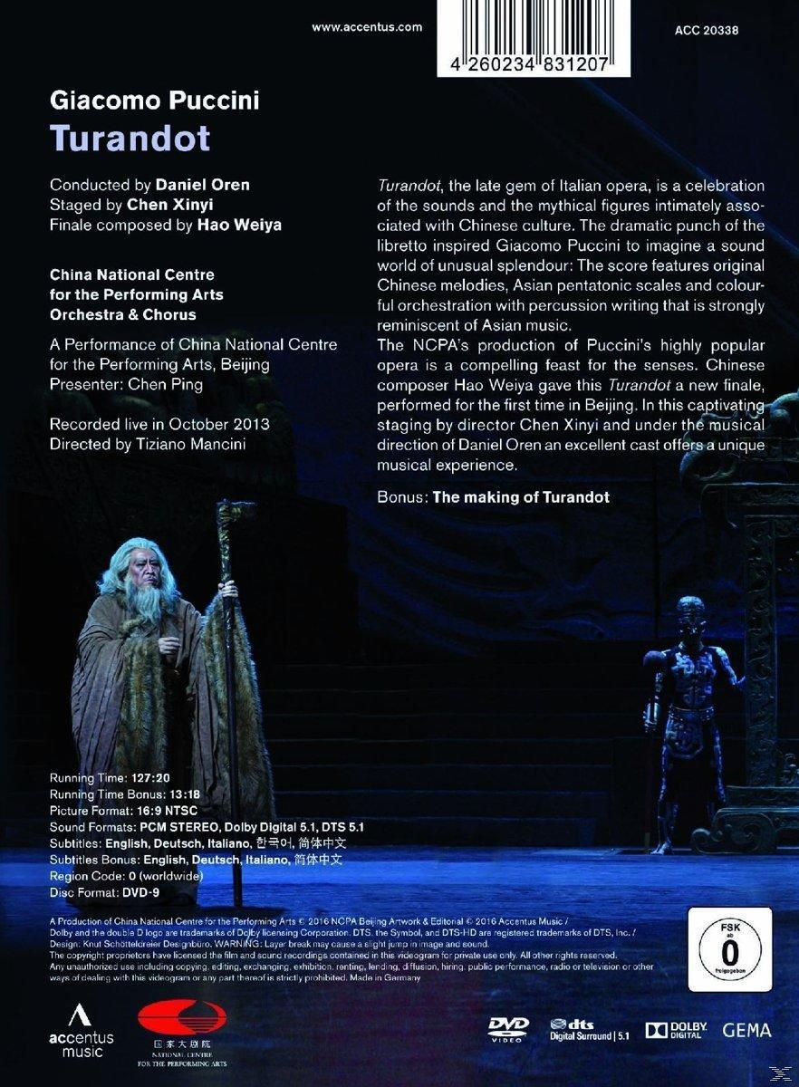 China National Centre For The Performing Arts Orchestra & Chorus - Turandot  - (DVD)