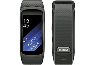SAMSUNG Gear Fit 2 fekete okosóra (SM-R360DAA)