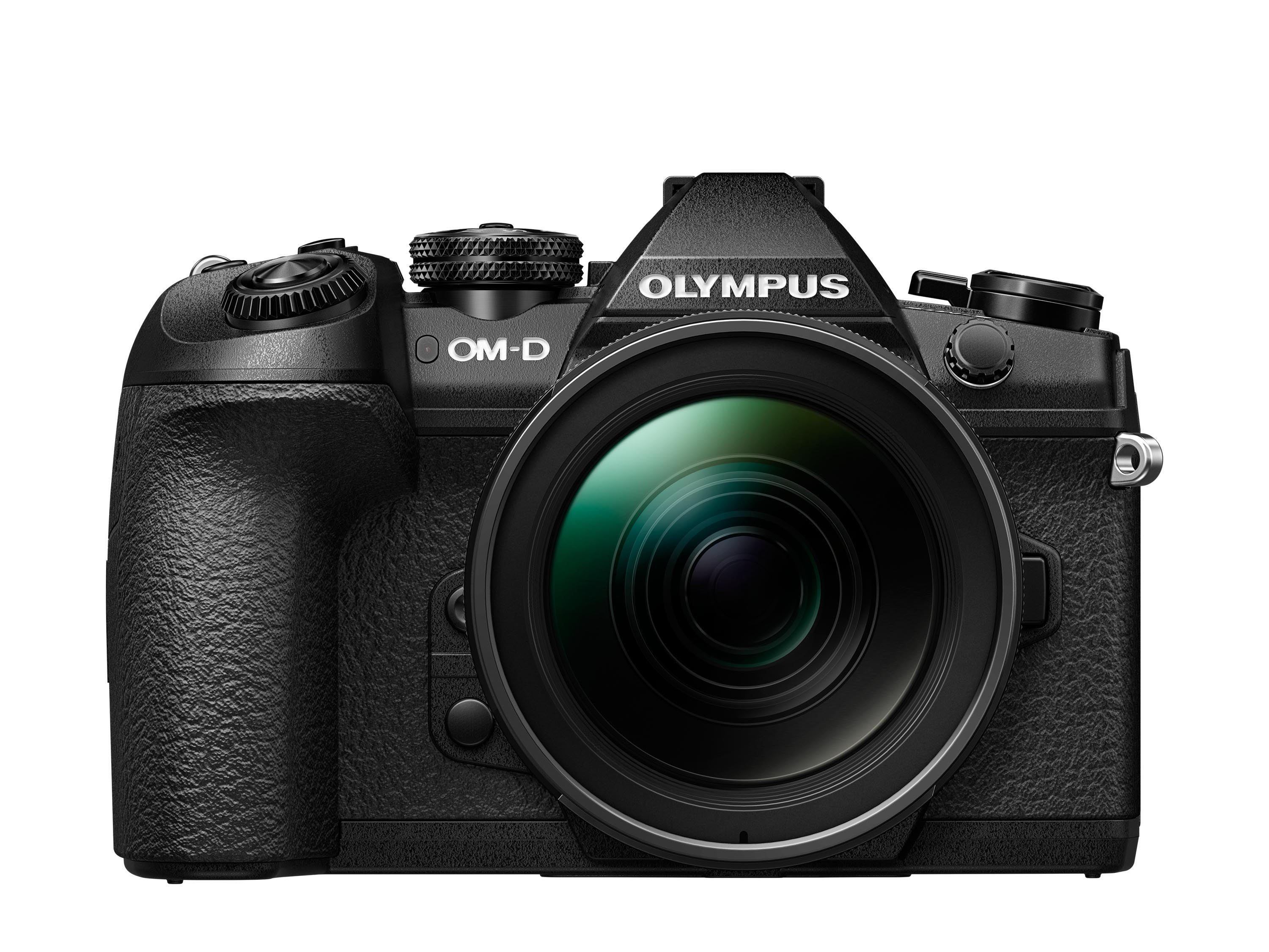 OLYMPUS OM-D E-M1 Mark II Systemkamera mit Objektiv 12-40 mm, 7,6 cm Display Touchscreen, WLAN