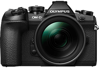OLYMPUS OM-D E-M1 Mark II Systemkamera  mit Objektiv 12-40 mm , 7,6 cm Display Touchscreen, WLAN
