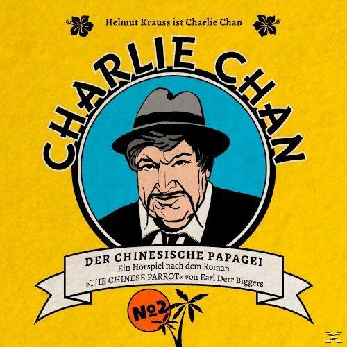 Albumcover: Cartoon Charlie Chan. Titel: Der Chinesische Papagei.