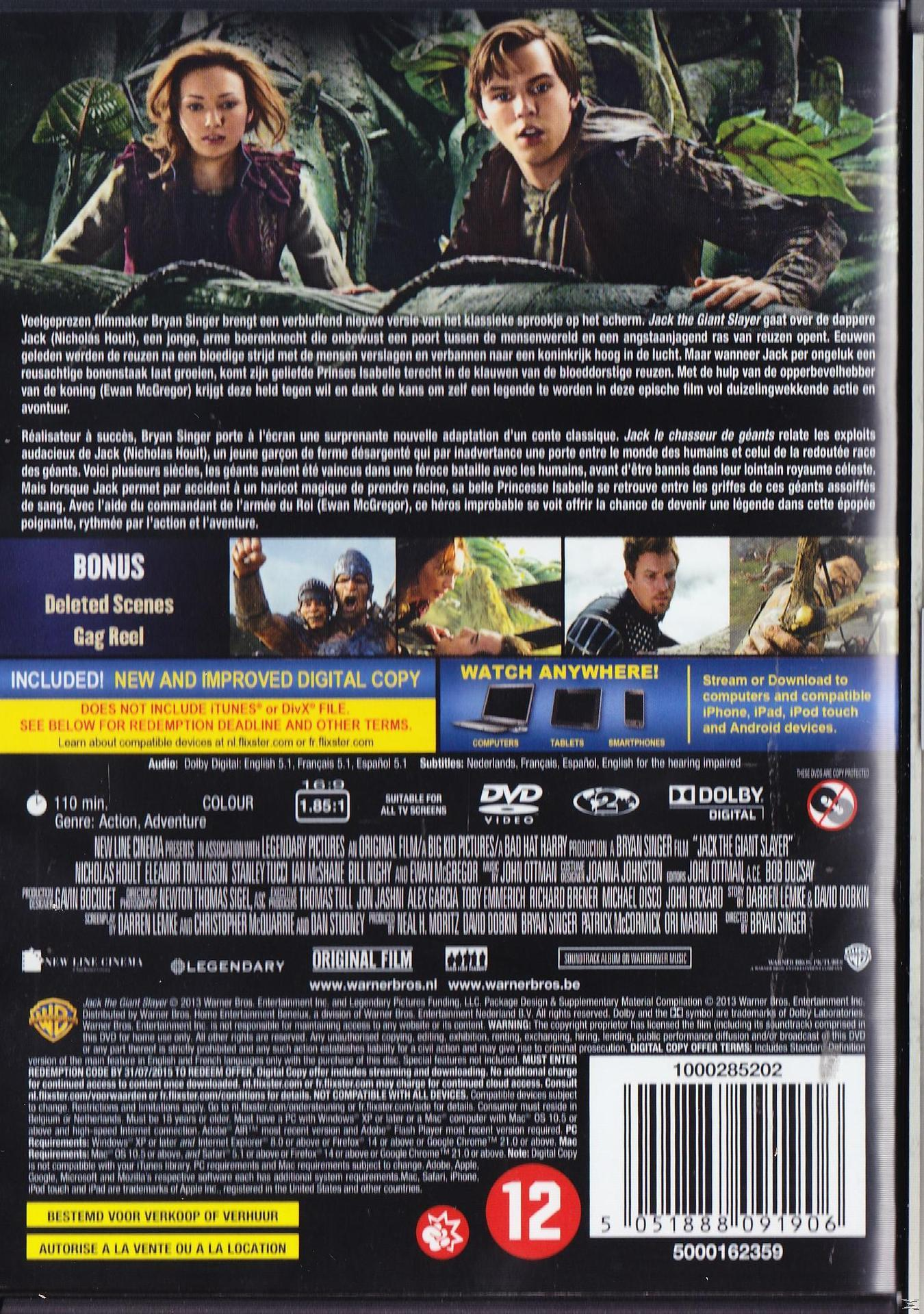 Jack The Giant Slayer - DVD