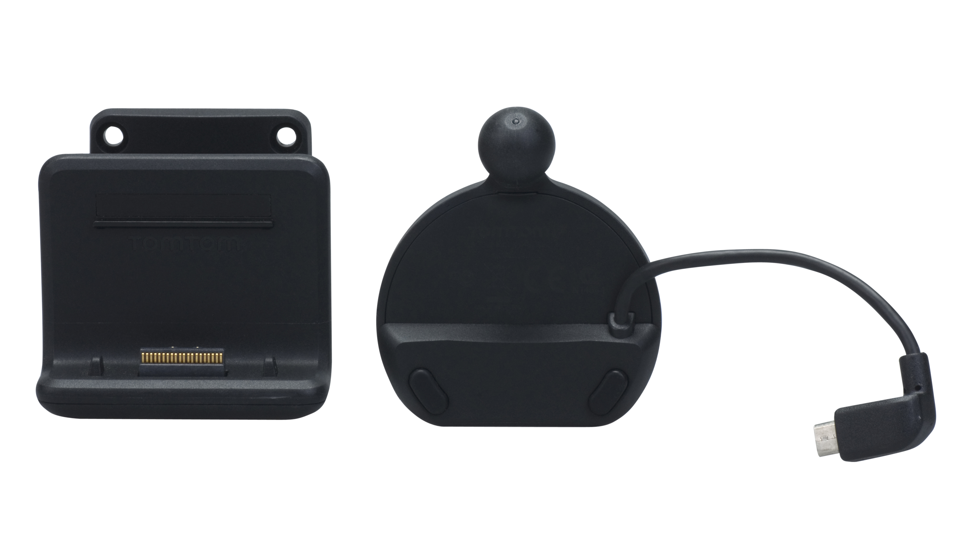 TOMTOM Active Dock, Navi-Halterung, passend für GO LIVE 820, GO LIVE 825, GO 1000 / 1005, GO LIVE camper & caravan, START 20/25, Via 110/120/130, Via 125/135, Via LIVE 120, Via LIVE 125, GO 400, Blue & Me 2, PRO 5150, Schwarz