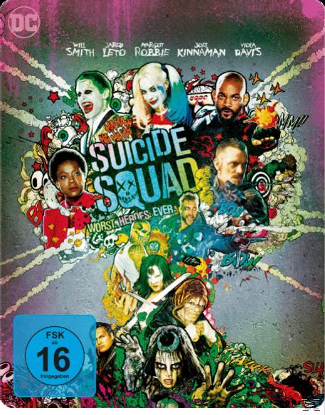 Suicide Squad (Steelbook) (Kinofassung & Extended Cut) Blu-ray