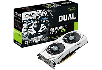 ASUS Dual Geforce® Gtx 1070 Oc Edition 8Gb Gddr5 256Bıt Dvı 2Hdmı 2Dp Ekran Kartı