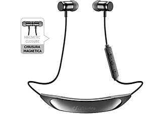 CELLULARLINE Neckband Ultra Light - Bluetooth Kopfhörer mit Nackenbügel (In-ear, Schwarz)