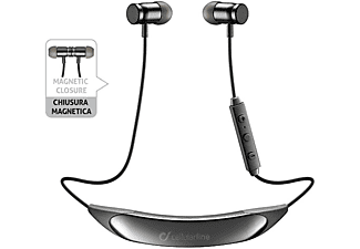 CELLULARLINE cellulerline Neckband Ultra Light - Écouteurs In Ear - Bluetooth - Noir - Cuffie Bluetooth con archetto da collo  (In-ear, Nero)