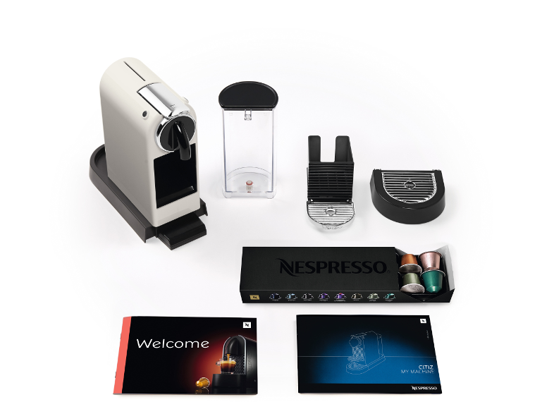 DE-LONGHI Nespresso Citiz EN167.CW kapszulás kávéfőző, fehér