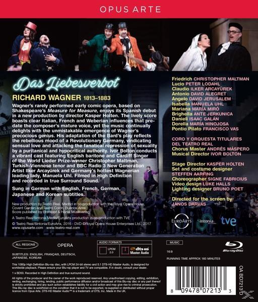 VARIOUS - Das Liebesverbot  - (Blu-ray)
