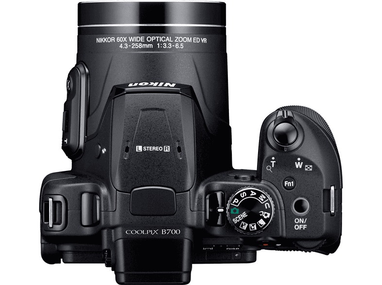 NIKON Coolpix B700 21 MP Dijital Kompakt Fotoğraf Makinesi Siyah